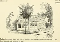 Picture 181 of 283 from Hodgson's low cost American homes; perspective views and floor plans of one hundred low and medium priced houses (1905), leaf 173