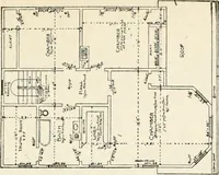 An illustration from Hodgson's low cost American homes; perspective views and floor plans of one hundred low and medium priced houses (1905)
