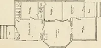 Picture 188 of 283 from Hodgson's low cost American homes; perspective views and floor plans of one hundred low and medium priced houses (1905), leaf 178