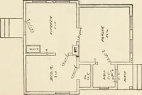 An illustration from Hodgson's low cost American homes; perspective views and floor plans of one hundred low and medium priced houses (1905)