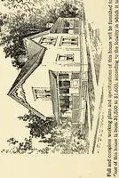 An illustration from Hodgson's low cost American homes; perspective views and floor plans of one hundred low and medium priced houses (1905)