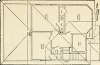 An illustration from Hodgson's low cost American homes; perspective views and floor plans of one hundred low and medium priced houses (1905)