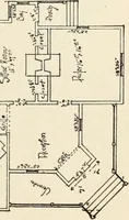 An illustration from Hodgson's low cost American homes; perspective views and floor plans of one hundred low and medium priced houses (1905)