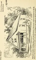 An illustration from Hodgson's low cost American homes; perspective views and floor plans of one hundred low and medium priced houses (1905)