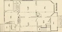 An illustration from Hodgson's low cost American homes; perspective views and floor plans of one hundred low and medium priced houses (1905)