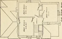An illustration from Hodgson's low cost American homes; perspective views and floor plans of one hundred low and medium priced houses (1905)