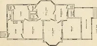 An illustration from Hodgson's low cost American homes; perspective views and floor plans of one hundred low and medium priced houses (1905)