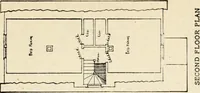 An illustration from Hodgson's low cost American homes; perspective views and floor plans of one hundred low and medium priced houses (1905)