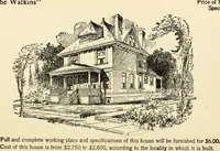 Picture 11 of 283 from Hodgson's low cost American homes; perspective views and floor plans of one hundred low and medium priced houses (1905), leaf 37