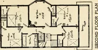 An illustration from Hodgson's low cost American homes; perspective views and floor plans of one hundred low and medium priced houses (1905)