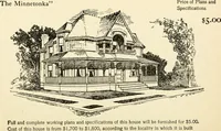 Picture 31 of 283 from Hodgson's low cost American homes; perspective views and floor plans of one hundred low and medium priced houses (1905), leaf 53