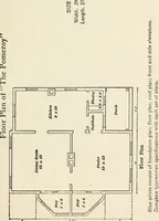 An illustration from Hodgson's low cost American homes; perspective views and floor plans of one hundred low and medium priced houses (1905)