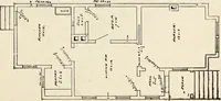 An illustration from Hodgson's low cost American homes; perspective views and floor plans of one hundred low and medium priced houses (1905)