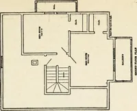 An illustration from Hodgson's low cost American homes; perspective views and floor plans of one hundred low and medium priced houses (1905)