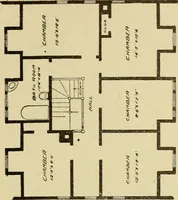 An illustration from Hodgson's modern house building : perspective views and floor plans of fifty low and medium priced houses ; full and complete working plans and specifications of any of these houses will be mailed at the low prices named, on the same day the order is received ; illustrated (1905)