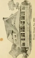 An illustration from Hodgson's modern house building : perspective views and floor plans of fifty low and medium priced houses ; full and complete working plans and specifications of any of these houses will be mailed at the low prices named, on the same day the order is received ; illustrated (1905)