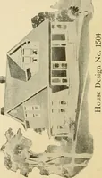 An illustration from Hodgson's modern house building : perspective views and floor plans of fifty low and medium priced houses ; full and complete working plans and specifications of any of these houses will be mailed at the low prices named, on the same day the order is received ; illustrated (1905)
