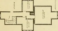 An illustration from Hodgson's modern house building : perspective views and floor plans of fifty low and medium priced houses ; full and complete working plans and specifications of any of these houses will be mailed at the low prices named, on the same day the order is received ; illustrated (1905)