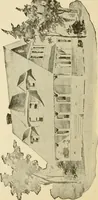 An illustration from Hodgson's modern house building : perspective views and floor plans of fifty low and medium priced houses ; full and complete working plans and specifications of any of these houses will be mailed at the low prices named, on the same day the order is received ; illustrated (1905)