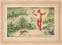 Picture 13 of 15 from Hoe Piggelmee Groot Werd (1923), leaf 38