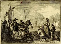 An illustration from Hof-gedachten, dat is, invallen, by gelegentheyt oft op't gesichte van boomen, planten, bloemen, kruyden, en diergelijcke aerdt-gewassen, verweckt, in't Buyten-leven (1655)