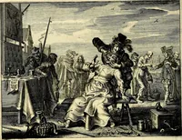 An illustration from Hof-gedachten, dat is, invallen, by gelegentheyt oft op't gesichte van boomen, planten, bloemen, kruyden, en diergelijcke aerdt-gewassen, verweckt, in't Buyten-leven (1655)