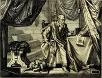 An illustration from Hof-gedachten, dat is, invallen, by gelegentheyt oft op't gesichte van boomen, planten, bloemen, kruyden, en diergelijcke aerdt-gewassen, verweckt, in't Buyten-leven (1655)