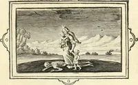 An illustration from Hohe geistreiche Lehren vnd Erklärungen vber die fürnembsten Sprüche dess Hohen Lieds Salomonis von der Liebhabenden Seele : das ist, der Christlichen Kirchen vnd jhrem Gemahl Jesu Christo (1622)