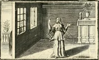 An illustration from Hohe geistreiche Lehren vnd Erklärungen vber die fürnembsten Sprüche dess Hohen Lieds Salomonis von der Liebhabenden Seele : das ist, der Christlichen Kirchen vnd jhrem Gemahl Jesu Christo (1622)