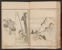 An illustration from Hokkei manga : shohen (1800)