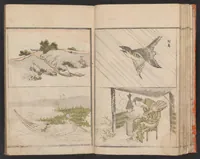 An illustration from Hokkei manga : shohen (1800)