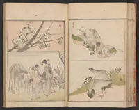 An illustration from Hokkei manga : shohen (1800)