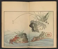 An illustration from Hokumei gafu (1830)