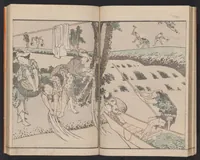 An illustration from Hokusai gafu (1800)
