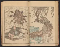 Picture 3 of 5 from Hokusai gafu (1849), leaf 17