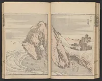 An illustration from Hokusai manga (1600)