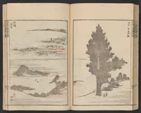 An illustration from Hokusai manga (1600)