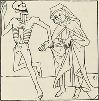 An illustration from Holbeins Totentanz und seine Vorbilder (1897)