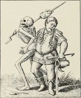 An illustration from Holbeins Totentanz und seine Vorbilder (1897)