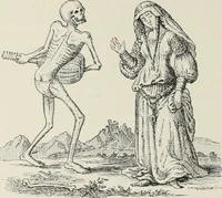 An illustration from Holbeins Totentanz und seine Vorbilder (1897)