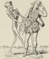 An illustration from Holbeins Totentanz und seine Vorbilder (1897)
