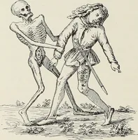 An illustration from Holbeins Totentanz und seine Vorbilder (1897)