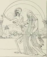An illustration from Holbeins Totentanz und seine Vorbilder (1897)