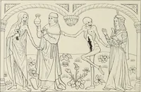 Picture 11 of 138 from Holbeins Totentanz und seine Vorbilder (1897), leaf 37