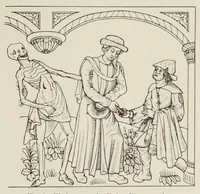 An illustration from Holbeins Totentanz und seine Vorbilder (1897)