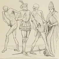 An illustration from Holbeins Totentanz und seine Vorbilder (1897)