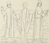 An illustration from Holbeins Totentanz und seine Vorbilder (1897)