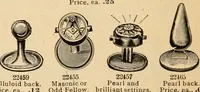 An illustration from Holiday specialties : jewelry, watches, silverware, musical goods, leather goods, sporting goods, etc. (1900)