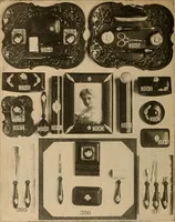 An illustration from Holiday specialties : jewelry, watches, silverware, musical goods, leather goods, sporting goods, etc. (1900)