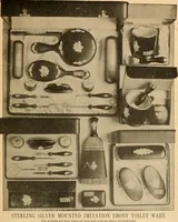 An illustration from Holiday specialties : jewelry, watches, silverware, musical goods, leather goods, sporting goods, etc. (1900)